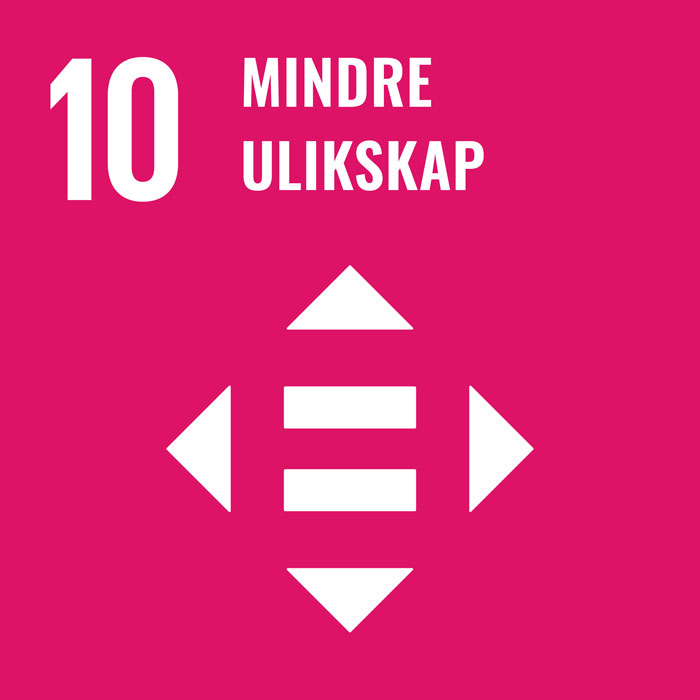 Mål 10: Mindre ulikskap